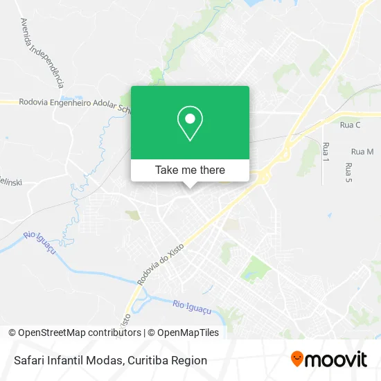 Safari Infantil Modas map