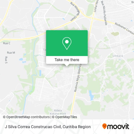 J Silva Correa Construcao Civil map