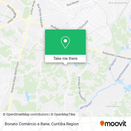 Bonato Comércio e Bene map