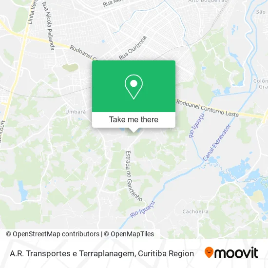 A.R. Transportes e Terraplanagem map