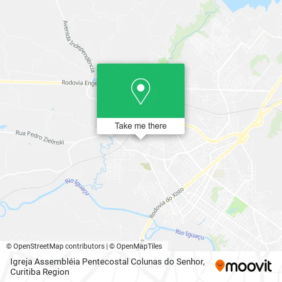 Igreja Assembléia Pentecostal Colunas do Senhor map