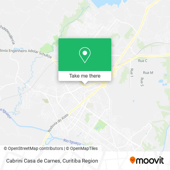 Cabrini Casa de Carnes map