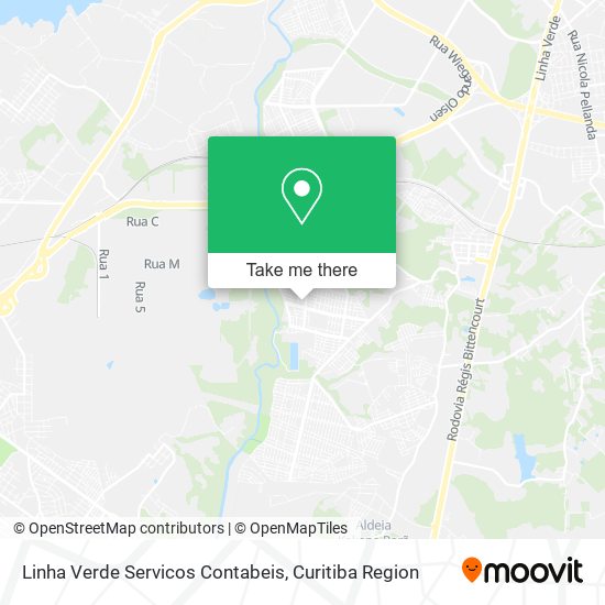 Linha Verde Servicos Contabeis map