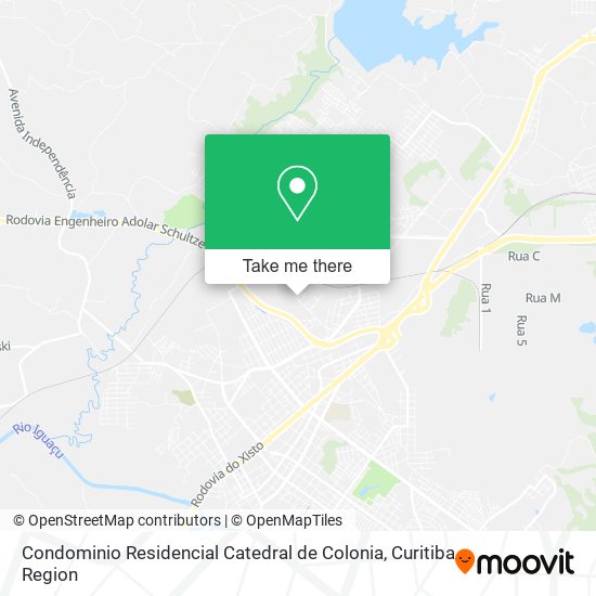 Condominio Residencial Catedral de Colonia map