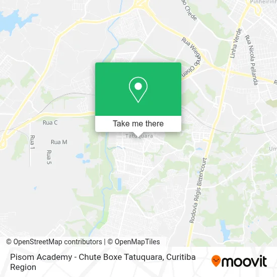 Pisom Academy - Chute Boxe Tatuquara map