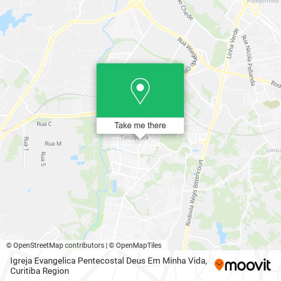 Igreja Evangelica Pentecostal Deus Em Minha Vida map