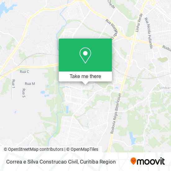 Correa e Silva Construcao Civil map