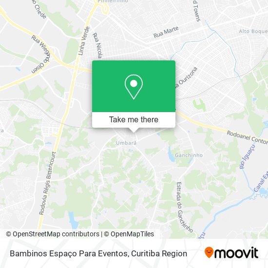 Bambinos Espaço Para Eventos map