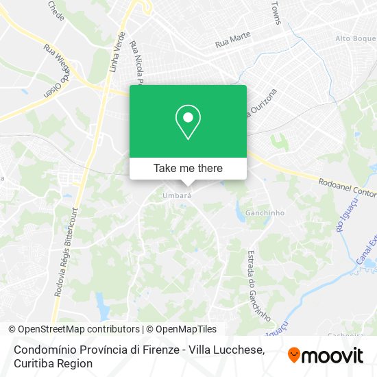 Condomínio Província di Firenze - Villa Lucchese map