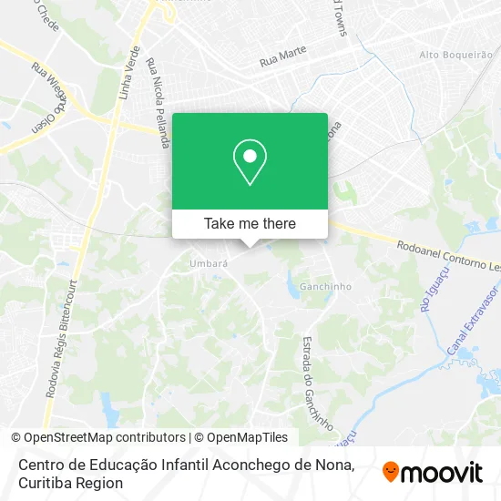 Centro de Educação Infantil Aconchego de Nona map