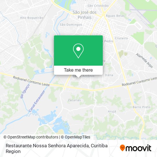 Restaurante Nossa Senhora Aparecida map
