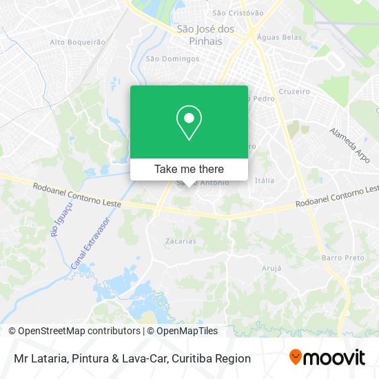 Mr Lataria, Pintura & Lava-Car map