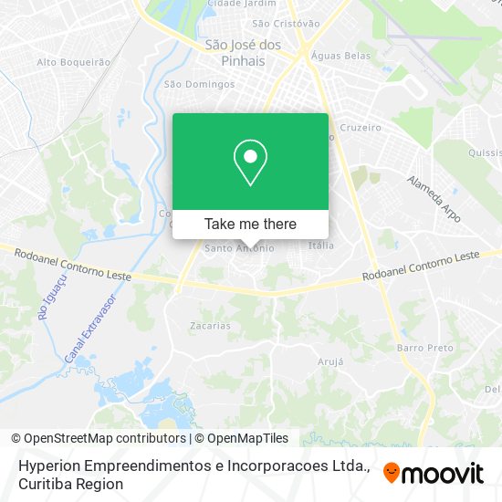 Hyperion Empreendimentos e Incorporacoes Ltda. map