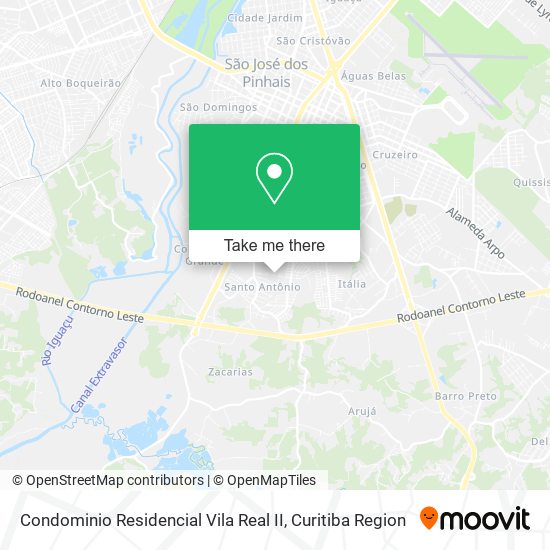 Condominio Residencial Vila Real II map