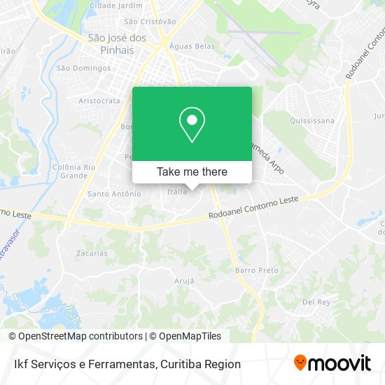 Ikf Serviços e Ferramentas map