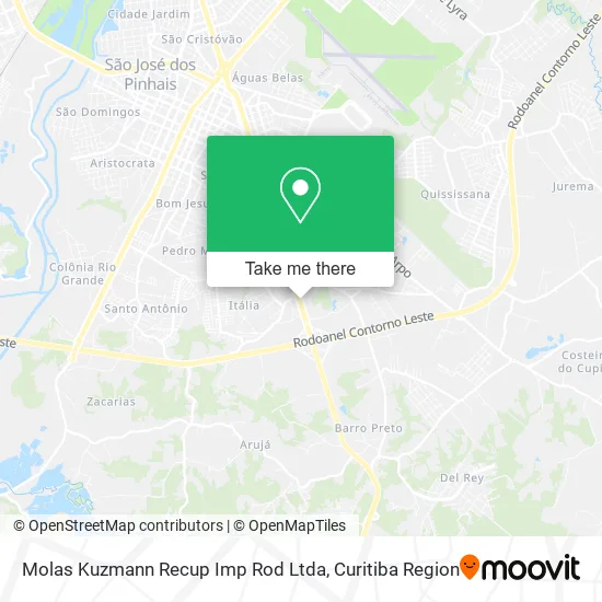 Molas Kuzmann Recup Imp Rod Ltda map