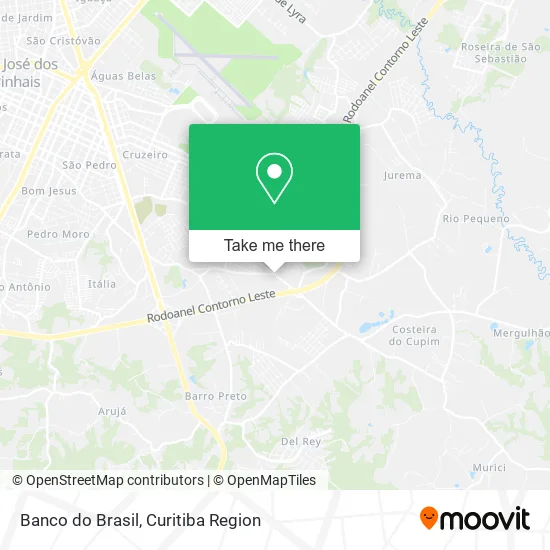 Banco do Brasil map