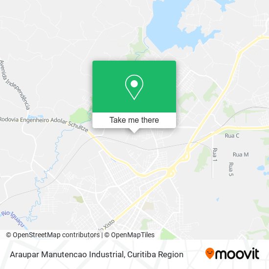 Araupar Manutencao Industrial map