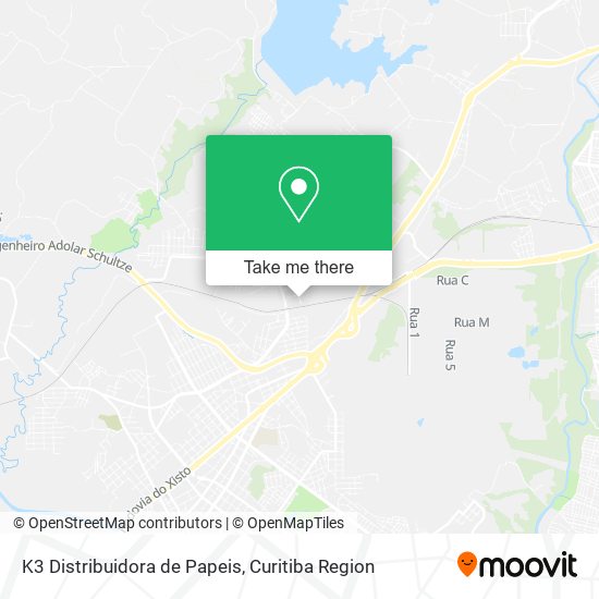 K3 Distribuidora de Papeis map