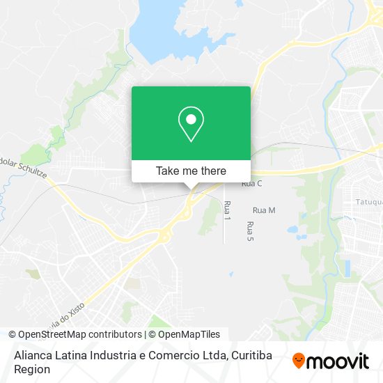 Alianca Latina Industria e Comercio Ltda map
