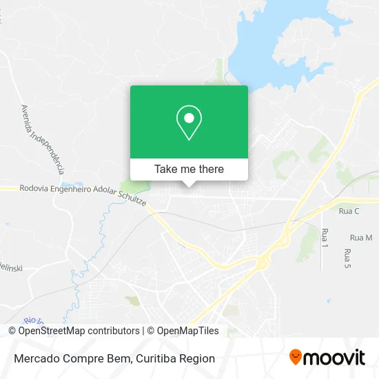 Mercado Compre Bem map