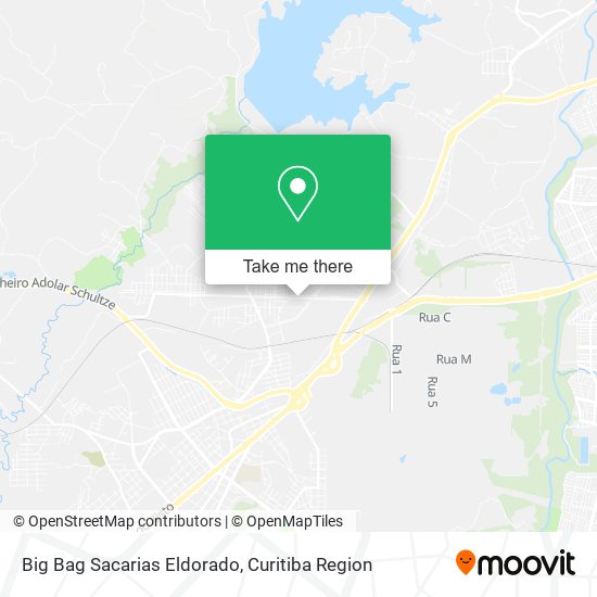 Big Bag Sacarias Eldorado map