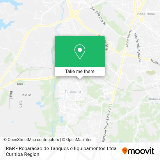 R&R - Reparacao de Tanques e Equipamentos Ltda map