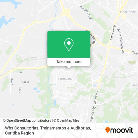 Whs Consultorias, Treinamentos e Auditorias map