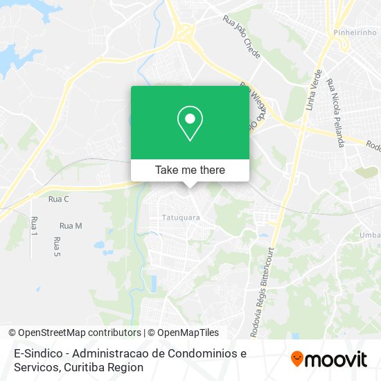 E-Sindico - Administracao de Condominios e Servicos map
