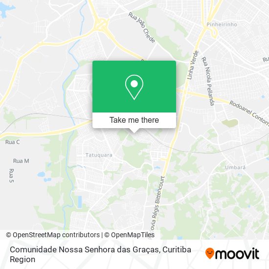 Comunidade Nossa Senhora das Graças map