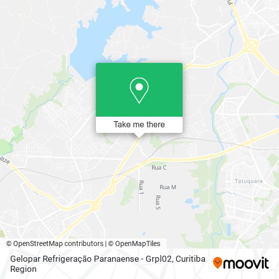 Gelopar Refrigeração Paranaense - Grpl02 map