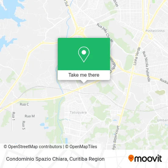 Condomínio Spazio Chiara map