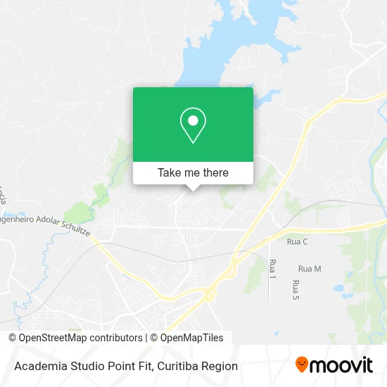 Academia Studio Point Fit map