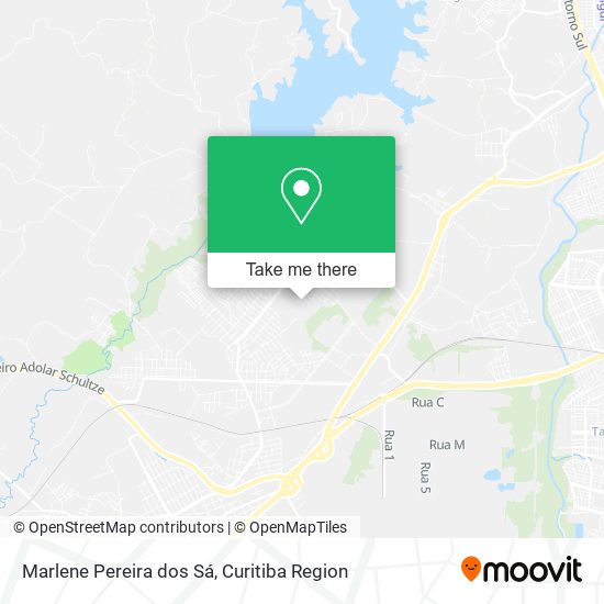Marlene Pereira dos Sá map