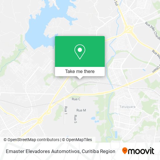 Emaster Elevadores Automotivos map