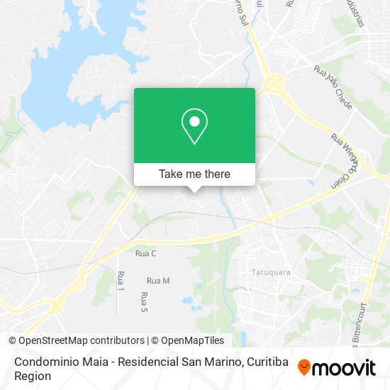 Condominio Maia - Residencial San Marino map