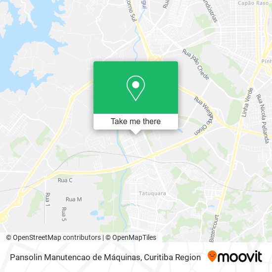 Pansolin Manutencao de Máquinas map
