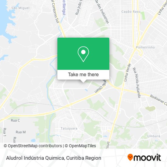 Aludrol Indústria Quimica map