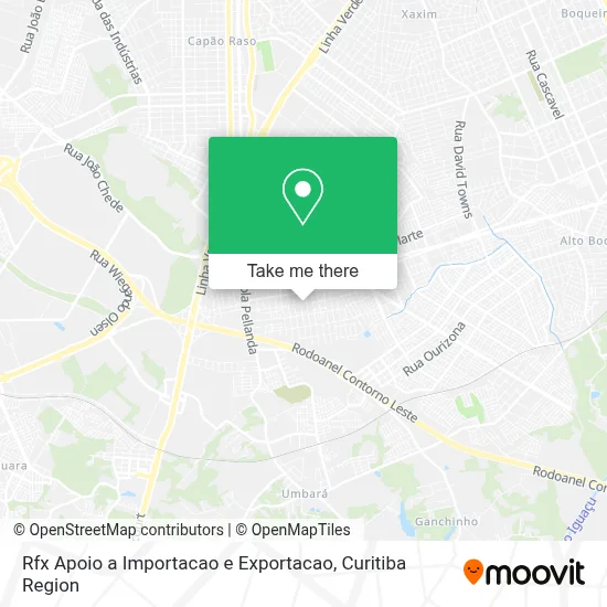 Rfx Apoio a Importacao e Exportacao map