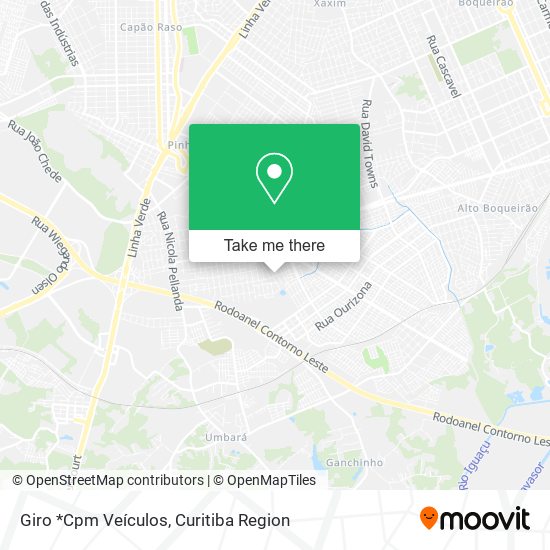 Giro *Cpm Veículos map