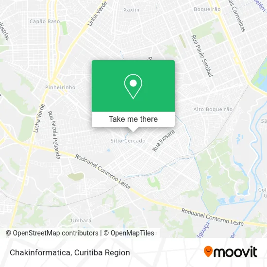 Chakinformatica map