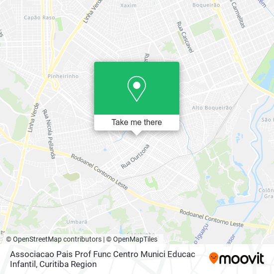 Associacao Pais Prof Func Centro Munici Educac Infantil map
