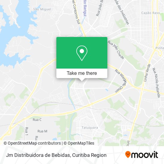 Jm Distribuidora de Bebidas map