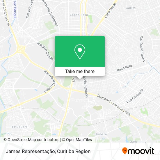 James Representação map