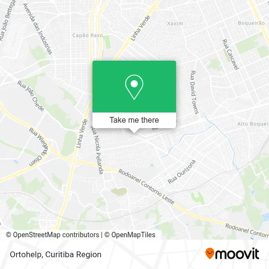 Ortohelp map