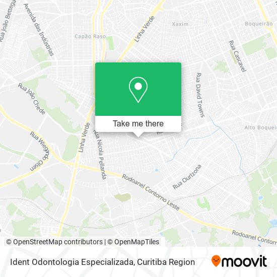 Ident Odontologia Especializada map