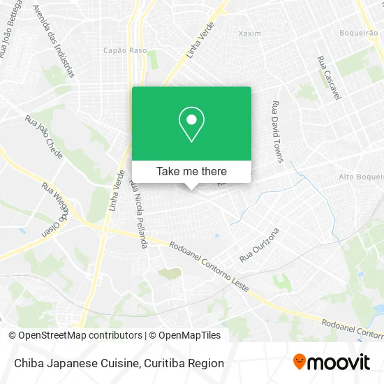 Chiba Japanese Cuisine map