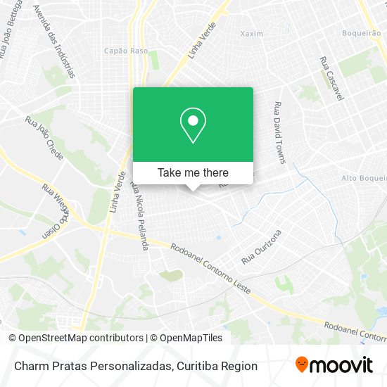Charm Pratas Personalizadas map