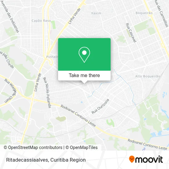 Ritadecassiaalves map