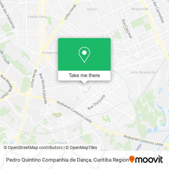 Pedro Quintino Companhia de Dança map
